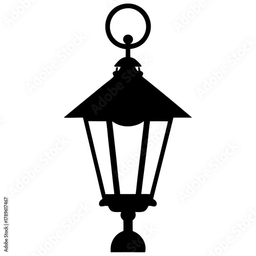 vintage street lamp