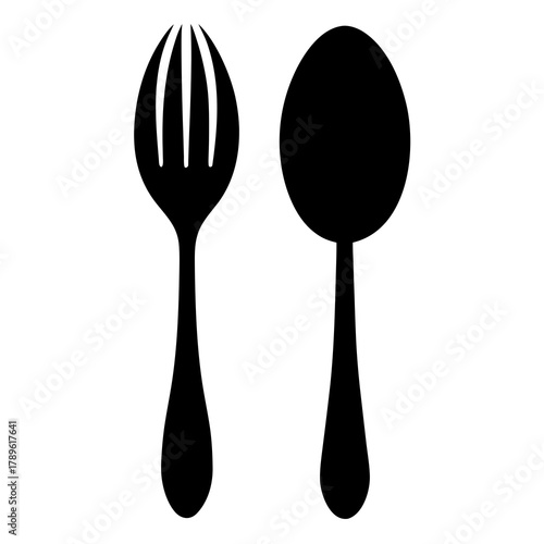 spoon and fork