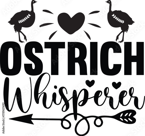 ostrich SVG Design