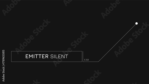 Hud Callout Frame Lines For Business Infographic Slide