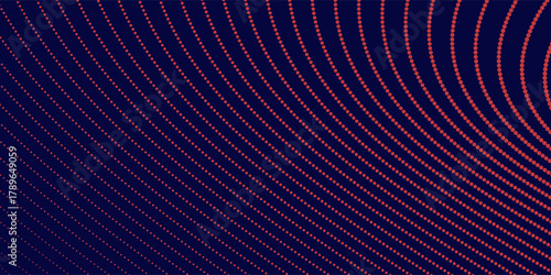 Vector abstract background with color abstract wave dots simple modern design art