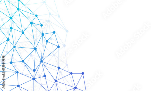 ネットワークの幾何学抽象背景