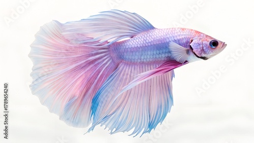 Ethereal Flow: The Elegance of a Betta fish