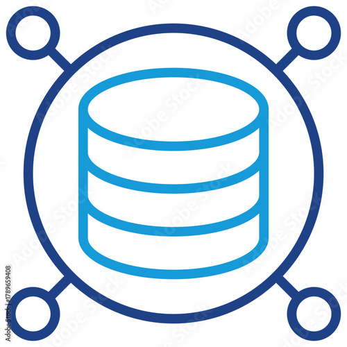 Data Network Icon