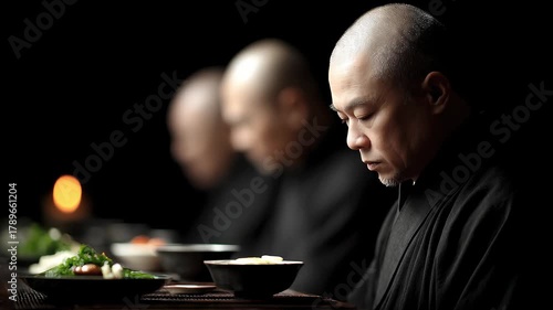 Tranquil Dinner in a Tang Dynasty Monastic Fasting Ritual