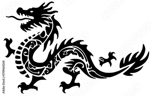 dragon vector illustration