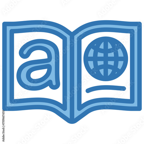 Language Book Icon