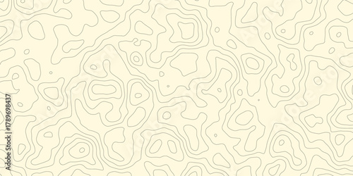 Topographic map patterns, topography line map. Vintage outdoors style, Topography map background. Vector geographic contour map.