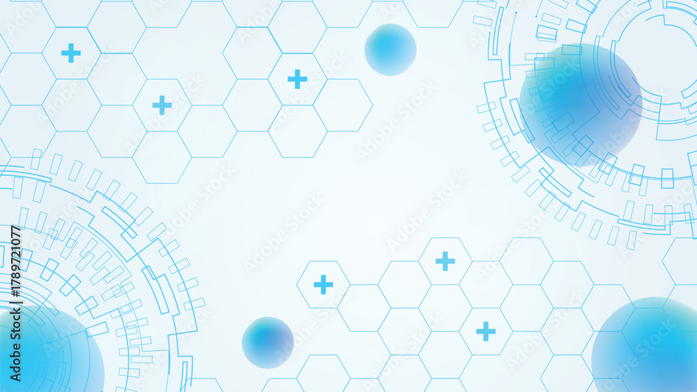 Obraz premium medical technology background 79