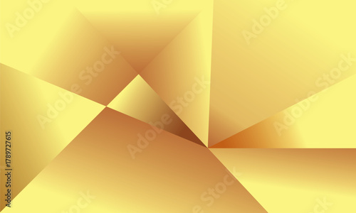 Geometric shape. Brown mustard orange gold golden yellow beige white abstract background. Line stripe corner triangle. Color gradient..eps10
