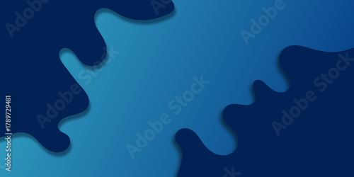 Blue abstract water drop background pattern design, a connection concept for business solution and teamwork success.