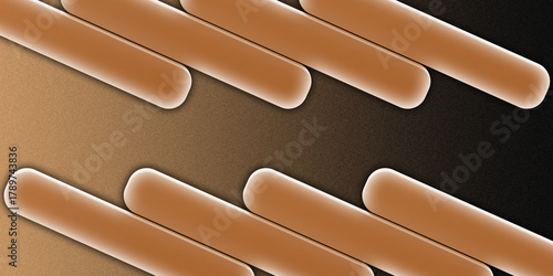 Abstract beige brown color gradient dark background grainy noise texture banner website header design