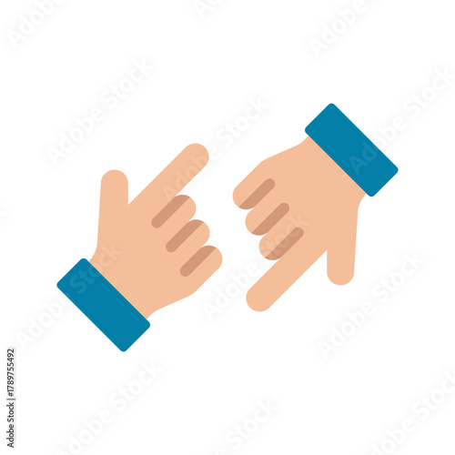 Sign Language Hands Icon