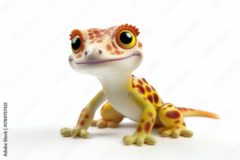 Fototapeta premium Adorable Gecko Figurine