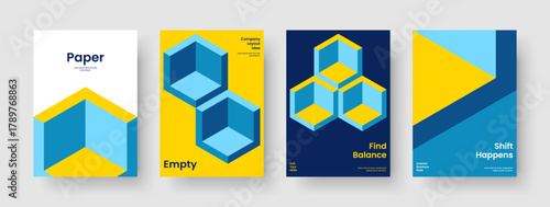 Free Download Isolated Business Presentation Layout. Creative Book Cover Template. Geometric Poster Design. Report. Banner. Flyer. Background. Brochure. Advertising. Leaflet. Handbill. Magazine. Catalog. Journal - GFXLoad