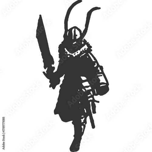 Lingering Wounds Vintage Illustration Vector