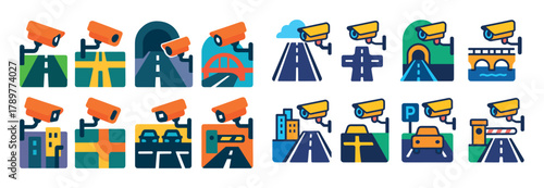 Traffic Camera Icons