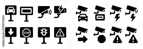 Traffic Camera Icons
