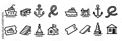 Ferry Crossing Doodles