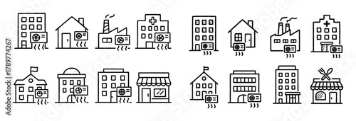 Air Conditioning Icons