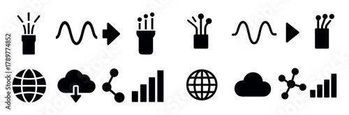 Fiber Optic Icons