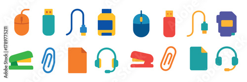 Office Equipment Icons