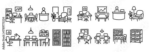 Office Space Doodles