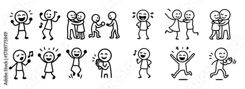 Joyful Doodle Icons