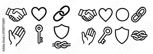 Trust Symbol Icons