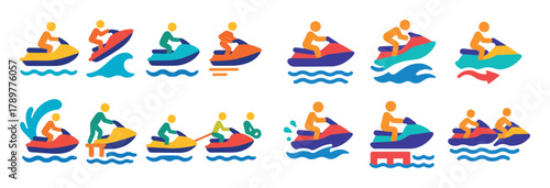 Jet Ski Icons