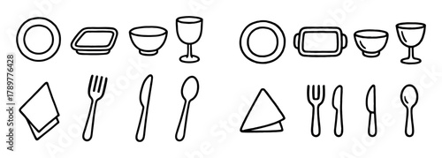 Buffet Icon Grid