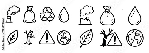Environmental Impact Icons