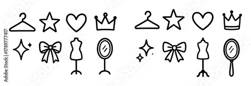 Fashion Icon Doodles