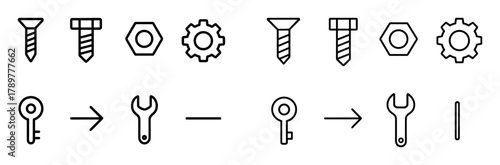 Minimalist Furniture Icons