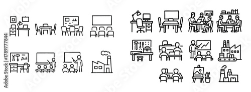 Management Icons Grid