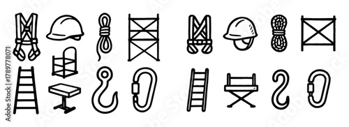 Construction Safety Icons