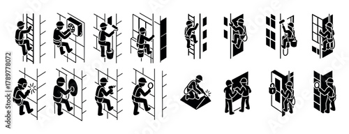 High-Rise Activity Icons
