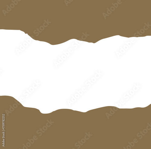 vector illustration of a torn paper