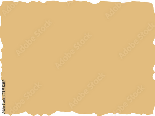 old paper with burnt edges