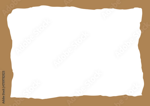 old paper with burnt edges