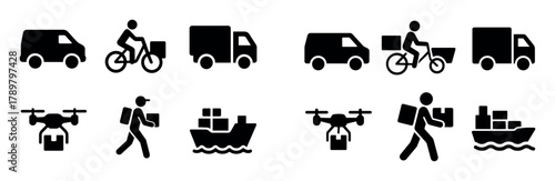 Vector Delivery Icons