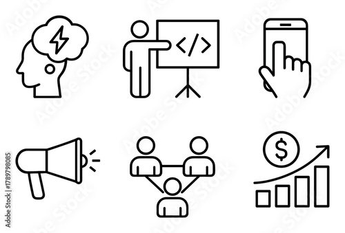 Startup Activity Icons