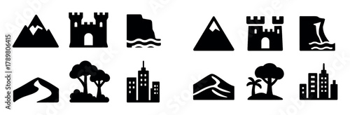 Travel Icon Grid