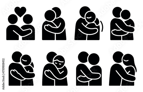 Hug Icon Collection