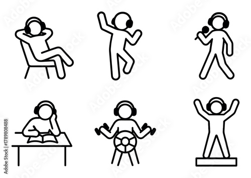 Music Activity Icons