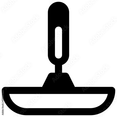 Incense burner. Outlined stroke vector icon with black-filled details.