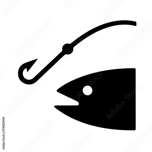 Fishing Hook and Fish