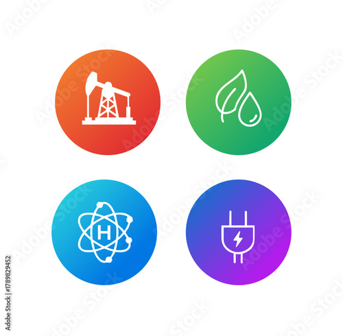 Energy source icons