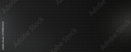 Black Graph Paper Background Illustration with copy space