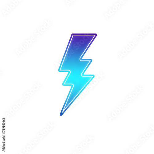 Free Download Gradient Lightning Icon – Colorful Energy Symbol, Modern Power Design, and Vibrant UI Element - GFXLoad
